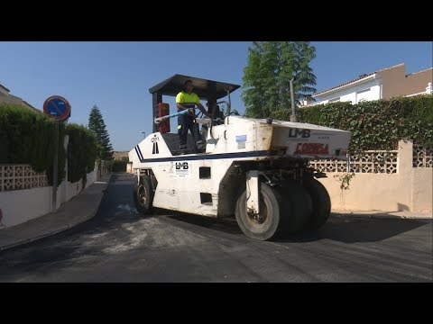 La Nucía invierte 60.000 € en el reasfaltado de Puerta de Hierro