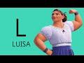 Disney ABC Guess Disney Characters Alphabet