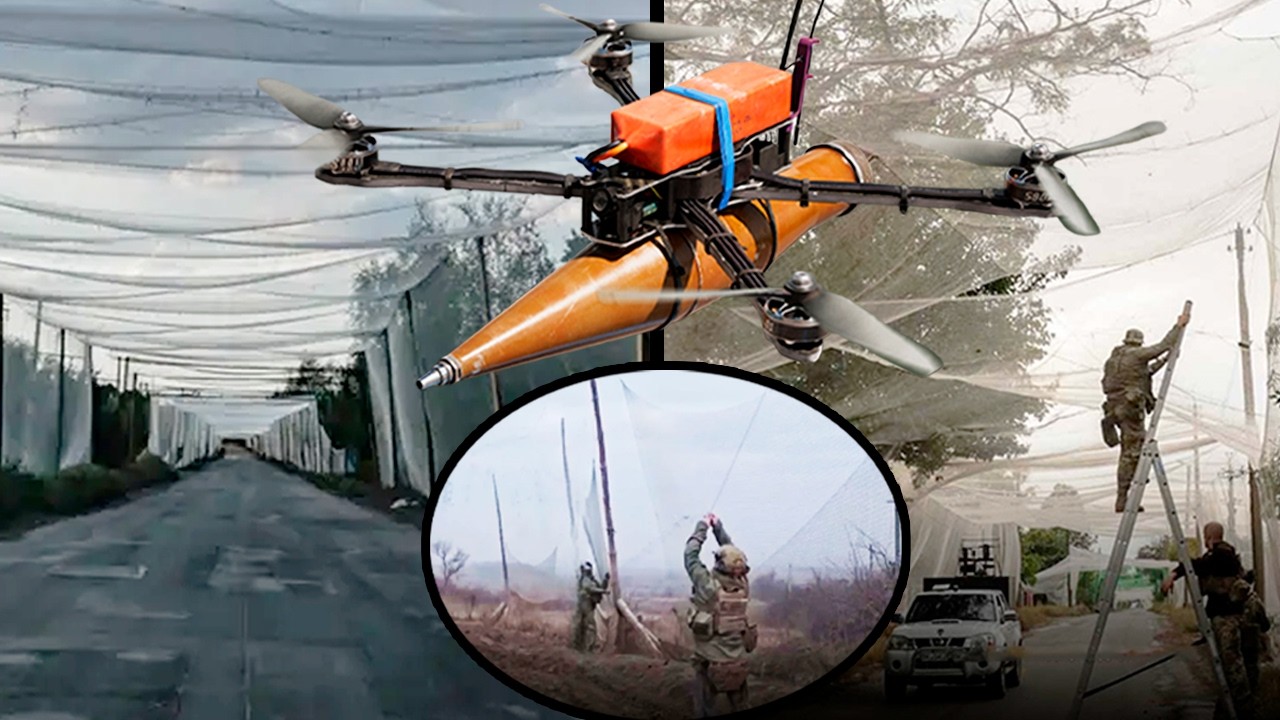🇷🇺⚠️🇺🇦 "TÚNELES ANTIDRONES" en la GUERRA de UCRANIA 🛣️