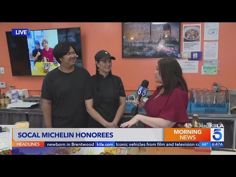 Meet one of L.A.'s Michelin Bib Gourmand Award winners ...