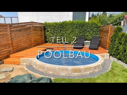Projekt Poolbau Teil 2 | Ohne Bagger | Ohne Bodenplatte | Selber bauen | Gartengestaltung