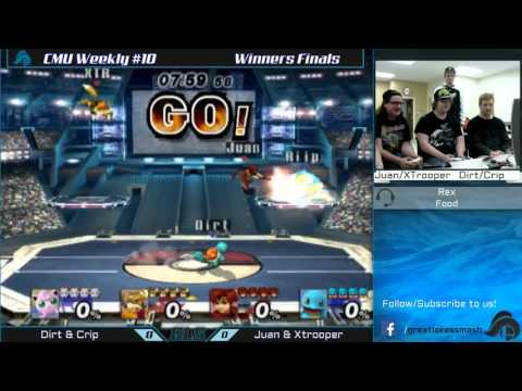 CMU Weekly 10 Doubles Winners Finals - Dirtboy & Crip vs. Xtrooper & Chosen Juan