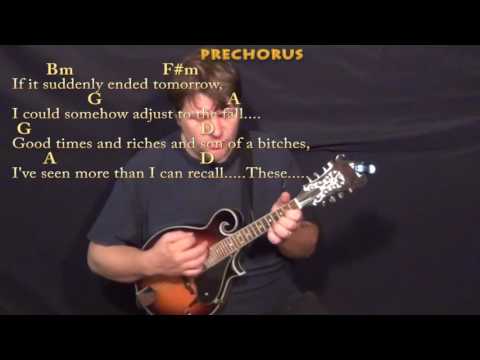 Changes In Latitudes (Jimmy Buffett) Mandolin Cover Lesson in D with Chords/Lyrics