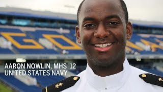 Aaron Nowlin MHS '12 US Navy Graduation