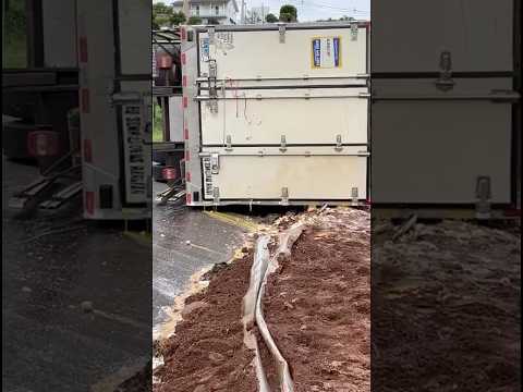 🚨 Caminhão tomba e interdita totalmente a BR-282 em Xaxim — Trânsito parado no Oeste Catarinense