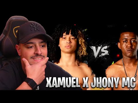 CORINGA REAGINDO A LUTA DO XAMUEL VS JHONY MC