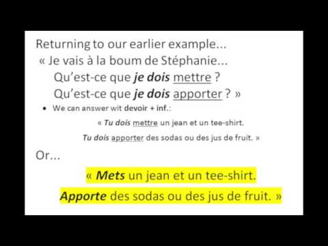 French 2, Lesson 107a