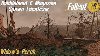 Fallout 76 Bobblehead & Magazine Spawn Locations - Widow’s Perch