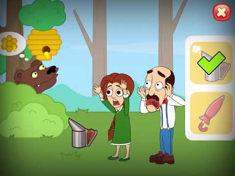 Gardenscapes Minigame - Help Katherine and Austin Escape from the Beehive