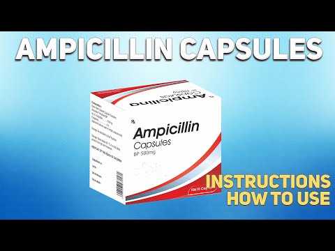 500mg Cmirid Ampicillin Capsules