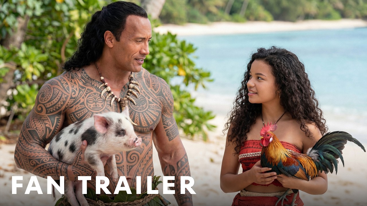 FAN TRAILER: MOANA 3 (2026) - A Reimagined Epic Adventure