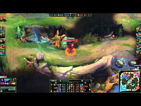 Meteos Elise vs Shyvana S6 Preseason Jan 2016