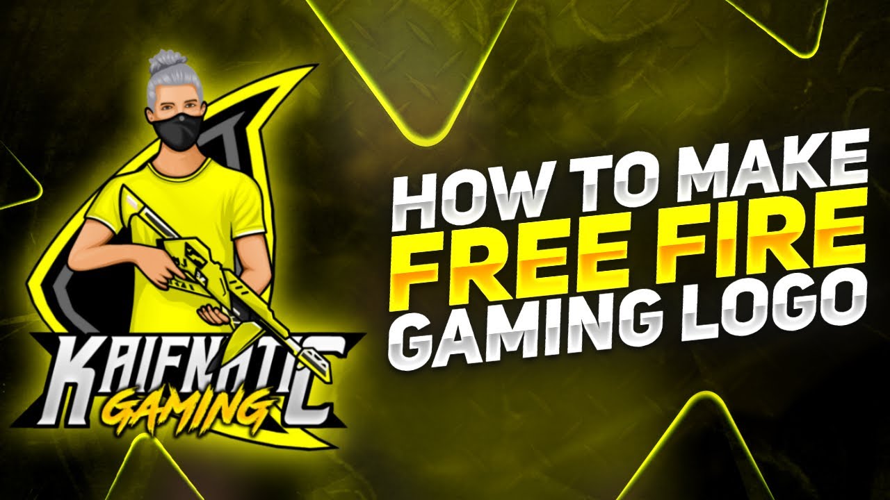 How to Make FREE FIRE Gaming LOGO in Pixellab | Free Fire Mascot Logo in Pixellab