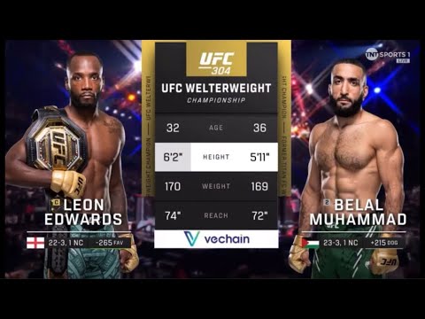 Leon Edwards vs Belal Muhammad full fight