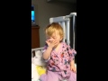 Addie Eating