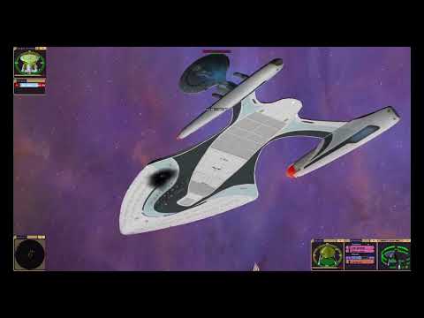 Star Trek Bridge Commander | U.S.S. Proteus vs. Galaxy Refit
