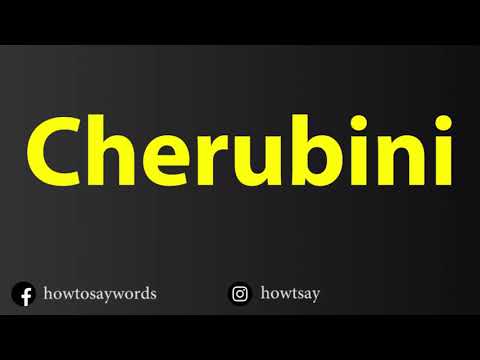 How To Pronounce Cherubini