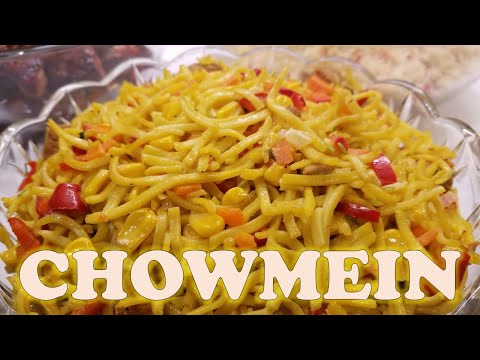 How to Make Chowmein Traditional Guyanese Style