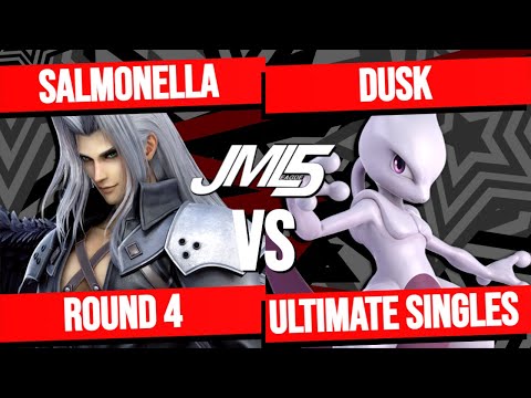 Salmonella (Sephiroth) vs Dusk (Mewtwo) - JMLeague5 Round 4