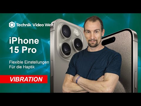 iPhone 15 Pro - Vibration / Haptik ausschalten •  • 📲1️⃣5️⃣ • 📳 • Anleitung | Tutorial