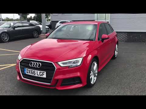 Approved Used Audi A3 Sportback S line | Stoke Audi
