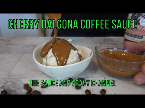 Cherry Dalgona Coffee Sauce