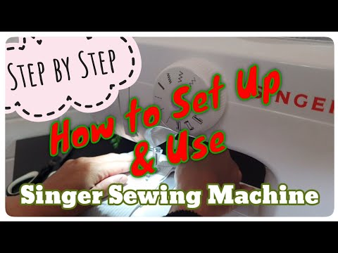 Step by Step: Set up & Use Sewing Machine (Singer 1306)