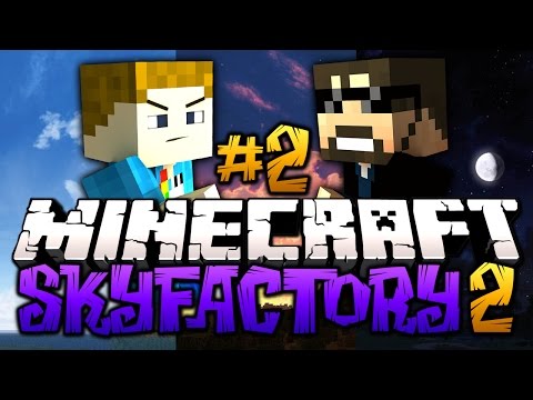 Minecraft | SkyFactory 2 (Modded SkyBlock) - Ep: 2 "MONSTERS!"