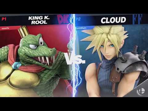 Sam0s (KRool/Bowser) vs LetItRain (Cloud)  - Losers Semifinals - Smash Fight Club 33 @ CBC33