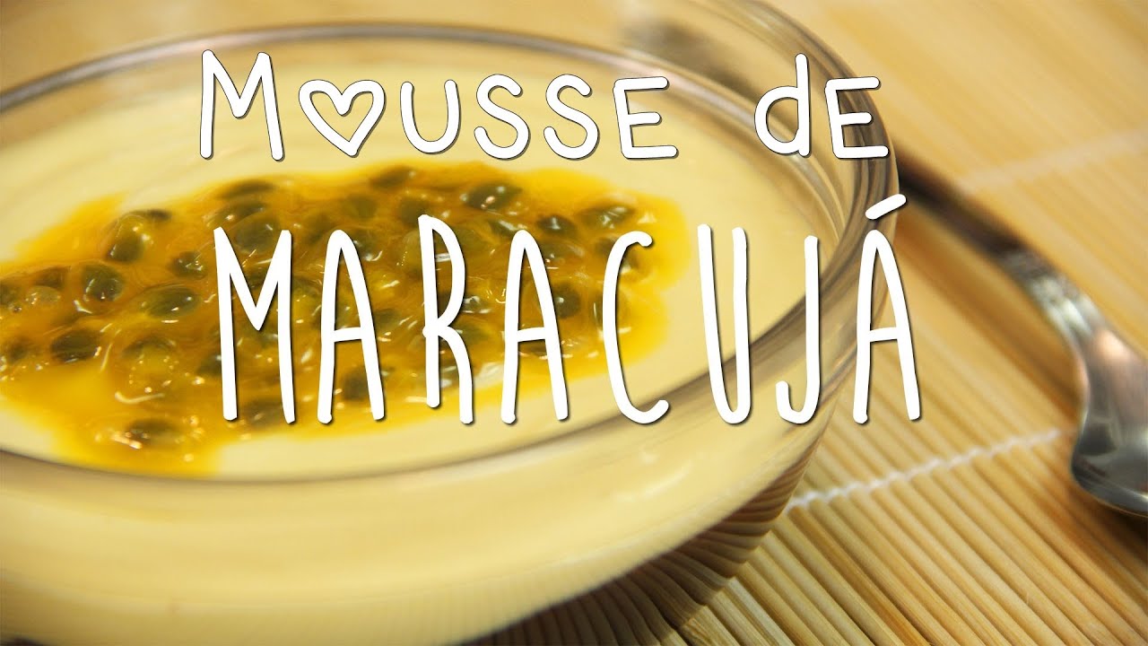 Mousse de Leite em Pó de Maracujá | Lidiane Pícculi