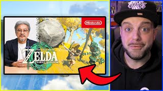 My HONEST Reaction To NEW Zelda Tears Of The Kingdom Gameplay!