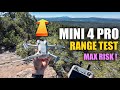 DJI Mini 4 Pro RANGE TEST HOW FAR Will It GO Fly More Combo PLUS Batteries And RC2