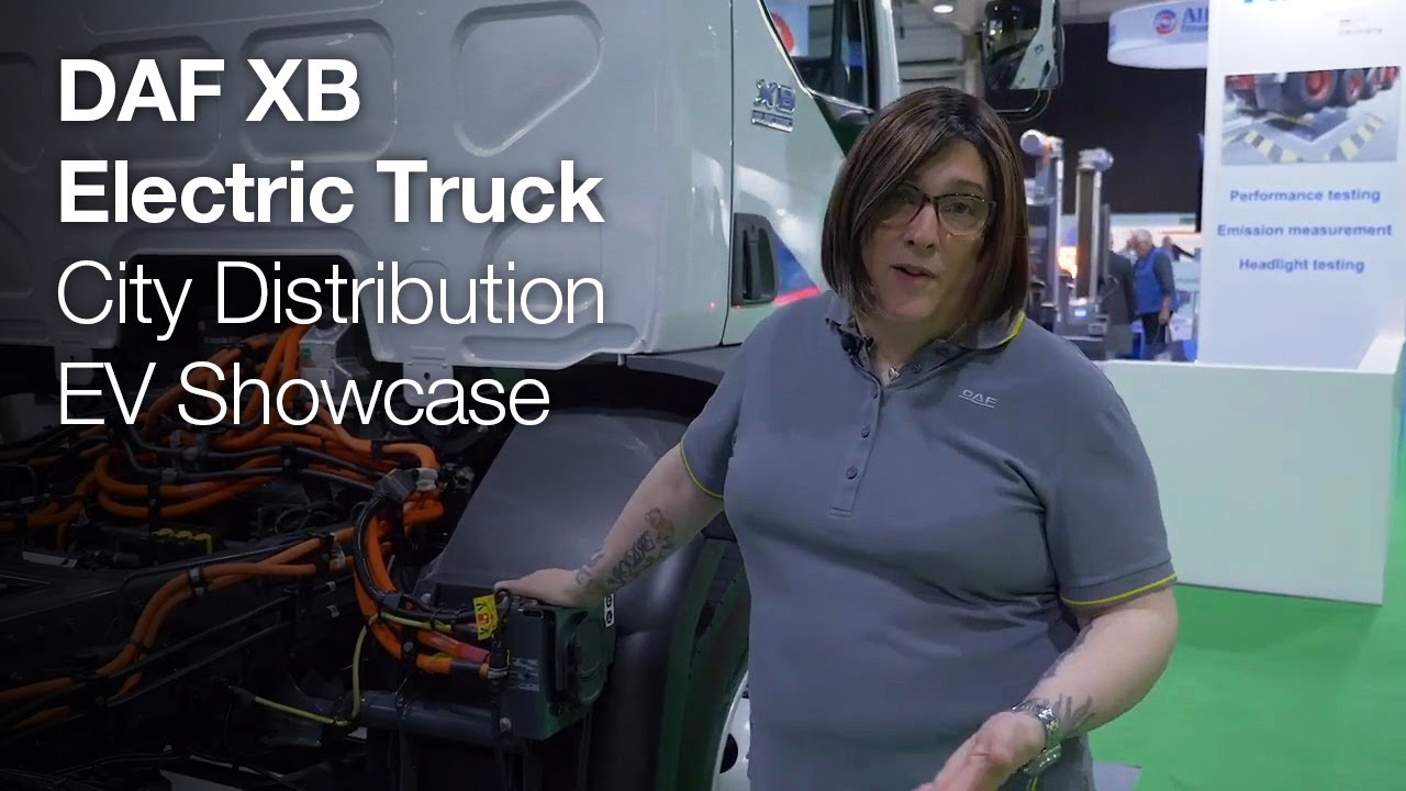 DAF XB Electric Truck city distribution showcase — video thumbnail (YouTube)