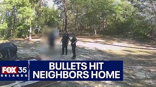 Bullets from neighbor's backyard shooting range hit woman's home