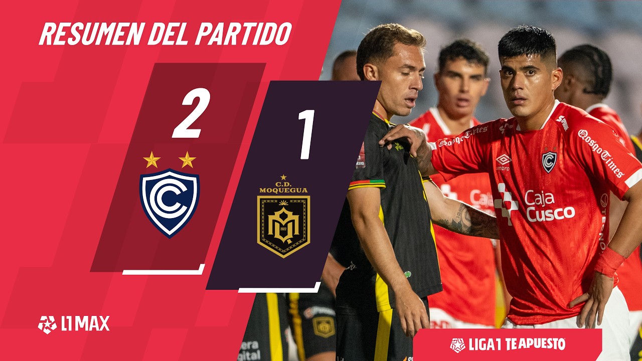 Cienciano vs CD Moquegua Highlights