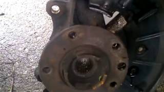 PORSCHE CAYENNE VW TOUAREG front hub, wheel bearing, upper control arm, CV axle replacement