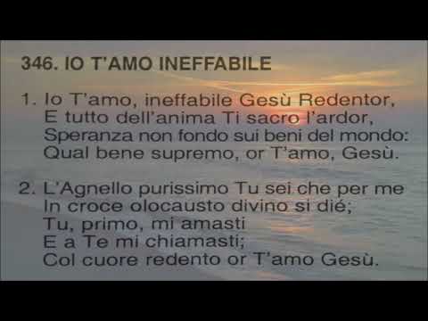 Io t'amo ineffabile