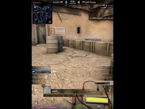 Lack1 1vs3. Dust2. EPG Family vs. SKADE at Spring Sweet Spring 1