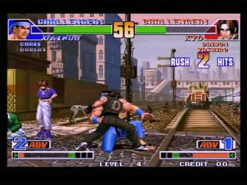 KOF98 (01) - Hiroto (1P) vs. Jojo (2P)