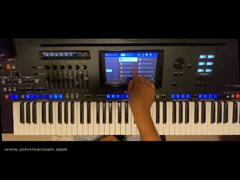 Multi Recording Tutorial - Yamaha Genos. Create your own band on the Genos!