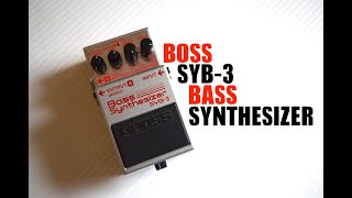 Video thumbnail for BOSS SYB-3 BASS SYNTHISIZER by KRAZEEIZATION