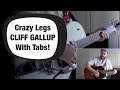 Rockabilly guitar lesson - Cliff Gallup - Crazy Legs