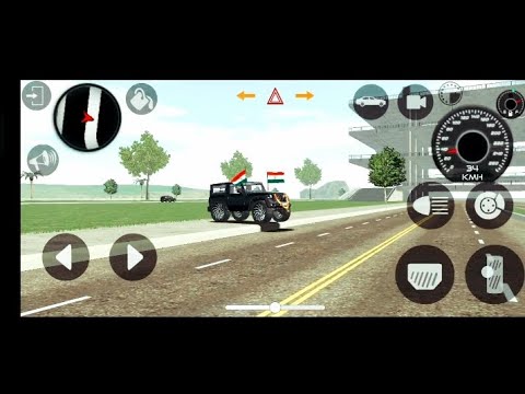 Dollar (song) Modified Mahindra Black Thar Roxe 🚗 || Indian car simulator 3d game Android Game Play