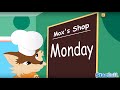 Today Is Monday A Starfall Movie From Starfall Com