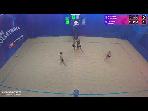 15:45 A. Pasazhin / M. Horobets - I. Skrynnik / V. Kelbas 27.07.2022 | Winners Beach Volleyball