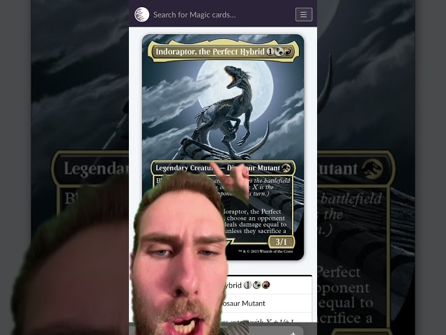 Jurassic Park MTG card that wrecks in Commander spikes 300% Jurassic Park MTG card that wrecks in Commander spikes 300%
