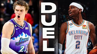 Lauri Markkanen - Utah Jazz - Shai Gilgeous-Alexander - Oklahoma City Thunder