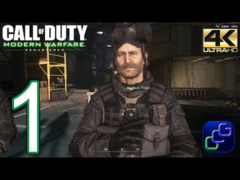 CALL OF DUTY 4 Modern Warfare Remastered PC 4K Walkthrough - Part 1 - Prologue: FNG Crew Expendable