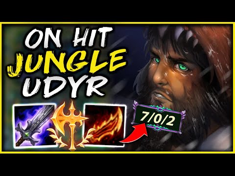 *1 AUTO = 5 AUTOS* ON-HIT UDYR JUNGLE WILL BURST YOU OUT (SOLO BARON NO LOOKING) - League of Legends