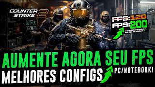 COMO AUMENTAR O FPS DO CS2 ! MELHORES CONFIGURAÇÕES PARA DESEMPENHO E ACABAR COM TRAVADAS CS 2 2026